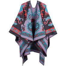 旅行大披肩斗篷四季 New ethnic shawl tassel travel warm scarf