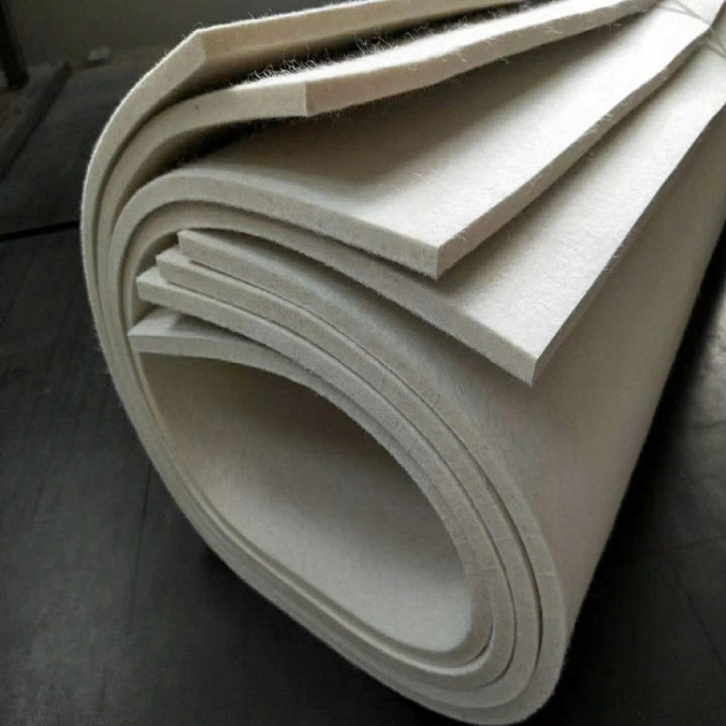 工业羊毛毡订作毛毡垫片抛光用毡高密度防尘吸油毛毡条圈块速卖通