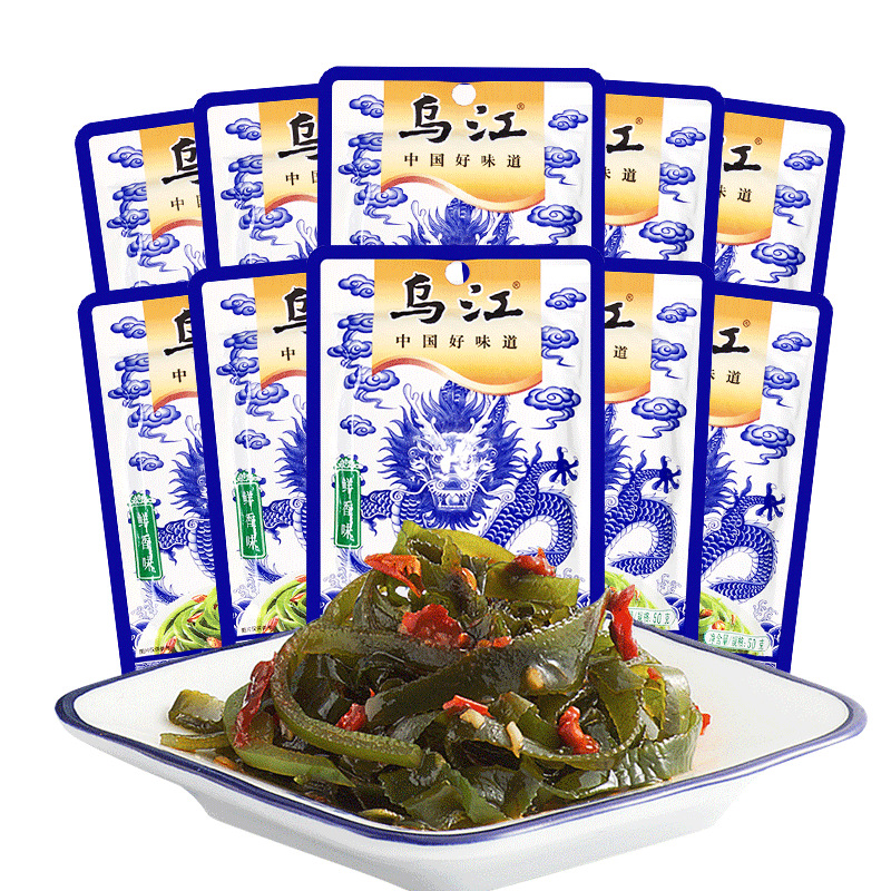 乌江鲜香味海带丝 50g*10袋