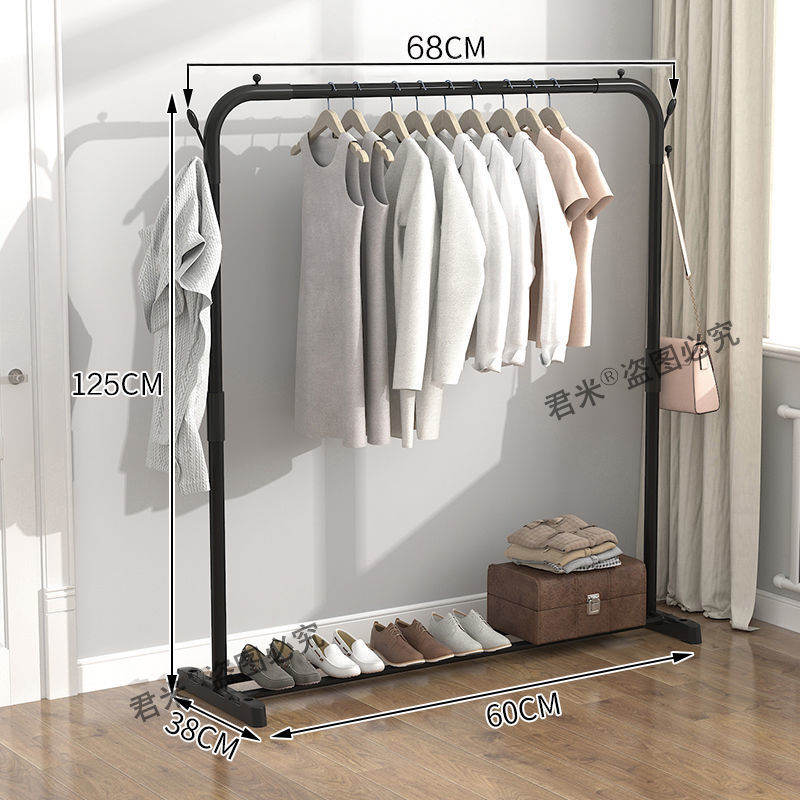 Clothes Hanger Floor Student Household Dormitory Folding Bedroom Drying Rack Balcony Storage Simple Coat Rack Wholesale