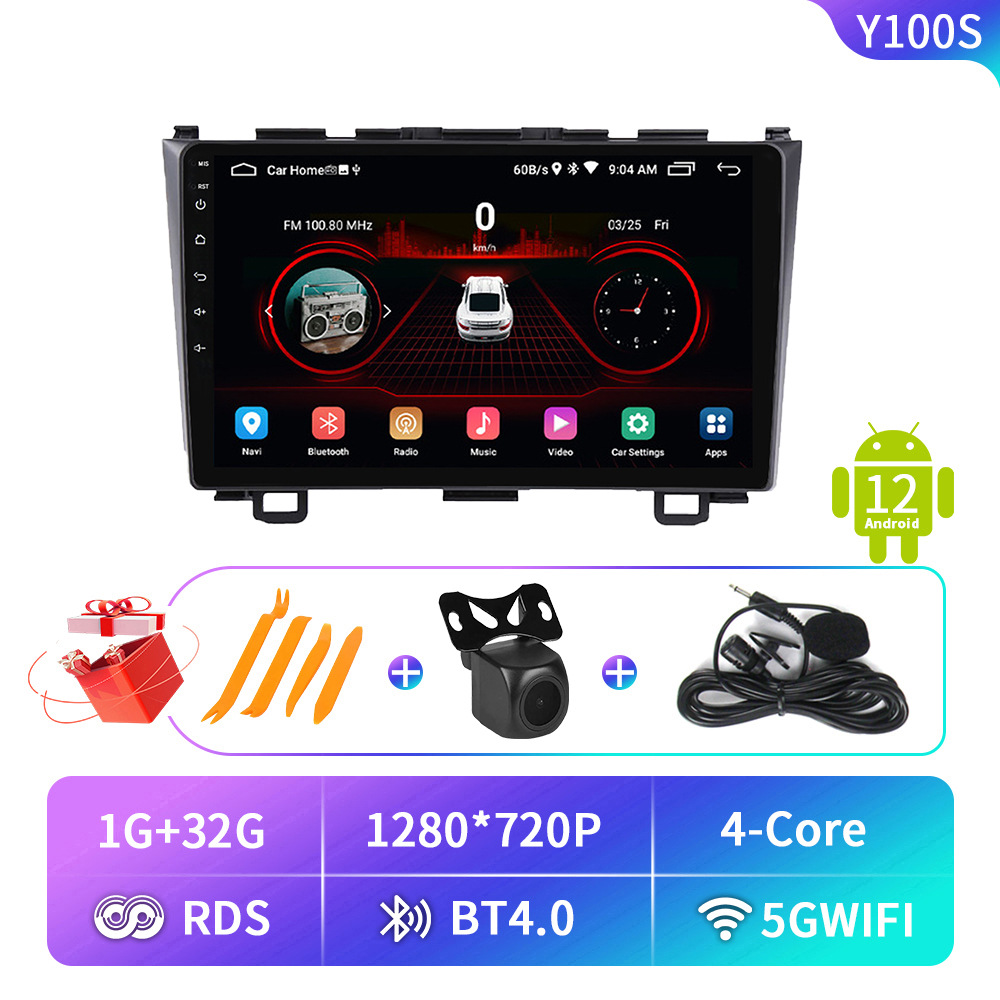 For Cross-Border Applications Honda CR-V 2007-2011 Wireless CarPlay Large Screen Android Car GPS Navigation