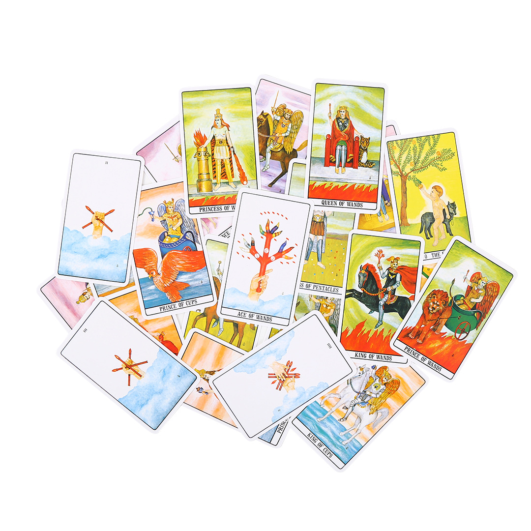 英文塔罗牌 golden dawn tarot deck 金色黎明曙光塔罗牌