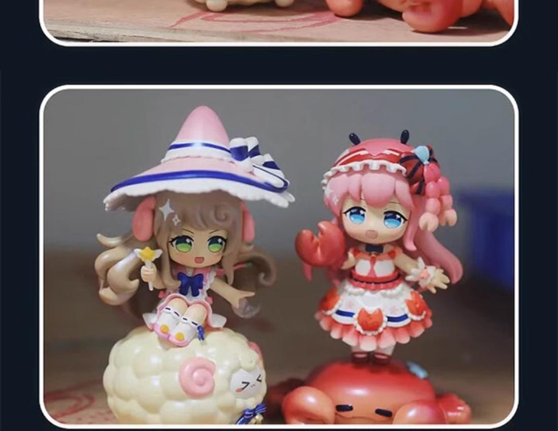 苏米十二星座盲盒sumy可爱星座女孩大手办摆件儿童玩具七夕节礼物