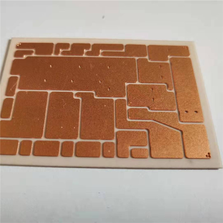 氮化铝覆铜陶瓷基板/igbt基板/dbc/mems传感器电路板覆铜板镀金银