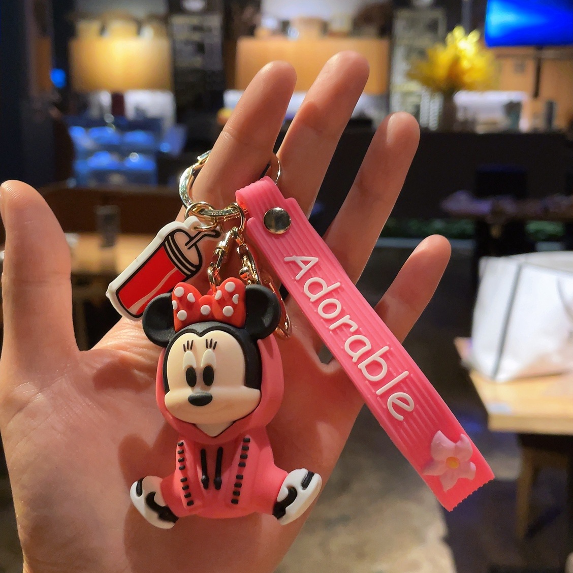 定制否加印logo不可以包装独立包装挂件材质滴胶造型娃娃样式男女通用