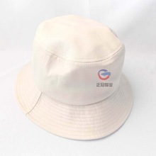 纯棉透气渔夫帽定制儿童户外外贸日系大帽檐纯色渔夫帽定做