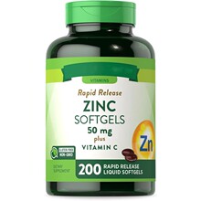 跨境热销 锌软胶囊Zinc soft capsules 200粒源头厂家可O EM