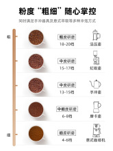 4TXN批发1661电动磨豆机咖啡豆研磨机手冲意式定量 家用 小型