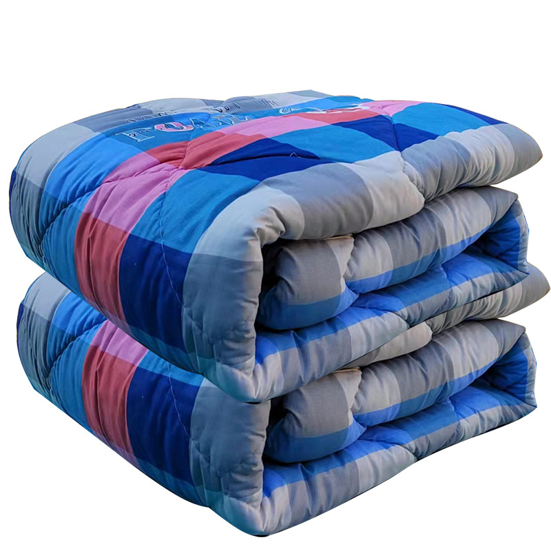 Wholesale Migrant Worker Quilt Cotton Quilts Labor Protection Quilt Construction Site Dormitory Single Quilt Cushion Mattress Emergency Quilt Quilt Quilt