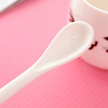 K9HX批发调料勺调味陶瓷勺家用小勺子迷你咖啡勺短柄搅拌勺小长柄