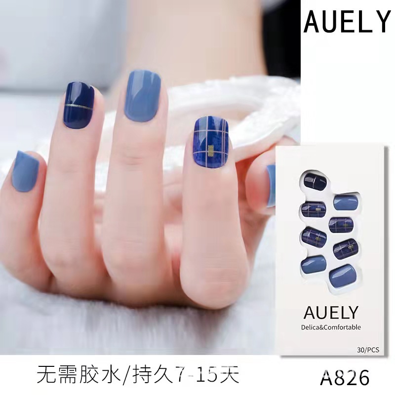 2023 Fake Nail Piece Foreign Trade Exclusively for Finished Nail Piece Nail Patch Disassembly Nail Patch