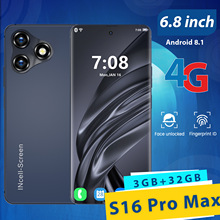跨境手机S16 Pro Max 6.8寸incell大屏3+32G内存 真4G 速卖通热销