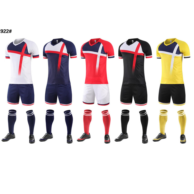 光板足球服套装男定z比赛训练足球衣组队队服成人儿童