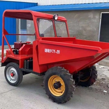 工地山区砂石土方翻斗车 复杂环境矿石工具车 短途物料运输车