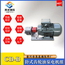 WBZ-2.5/4/6/10齿轮泵电机组装置CB-B2.5/B4/B6/B10JZ卧式液压泵