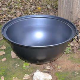 野战行军锅30升加厚排用行军锅连用炊事给养单元器材45升铁行军锅