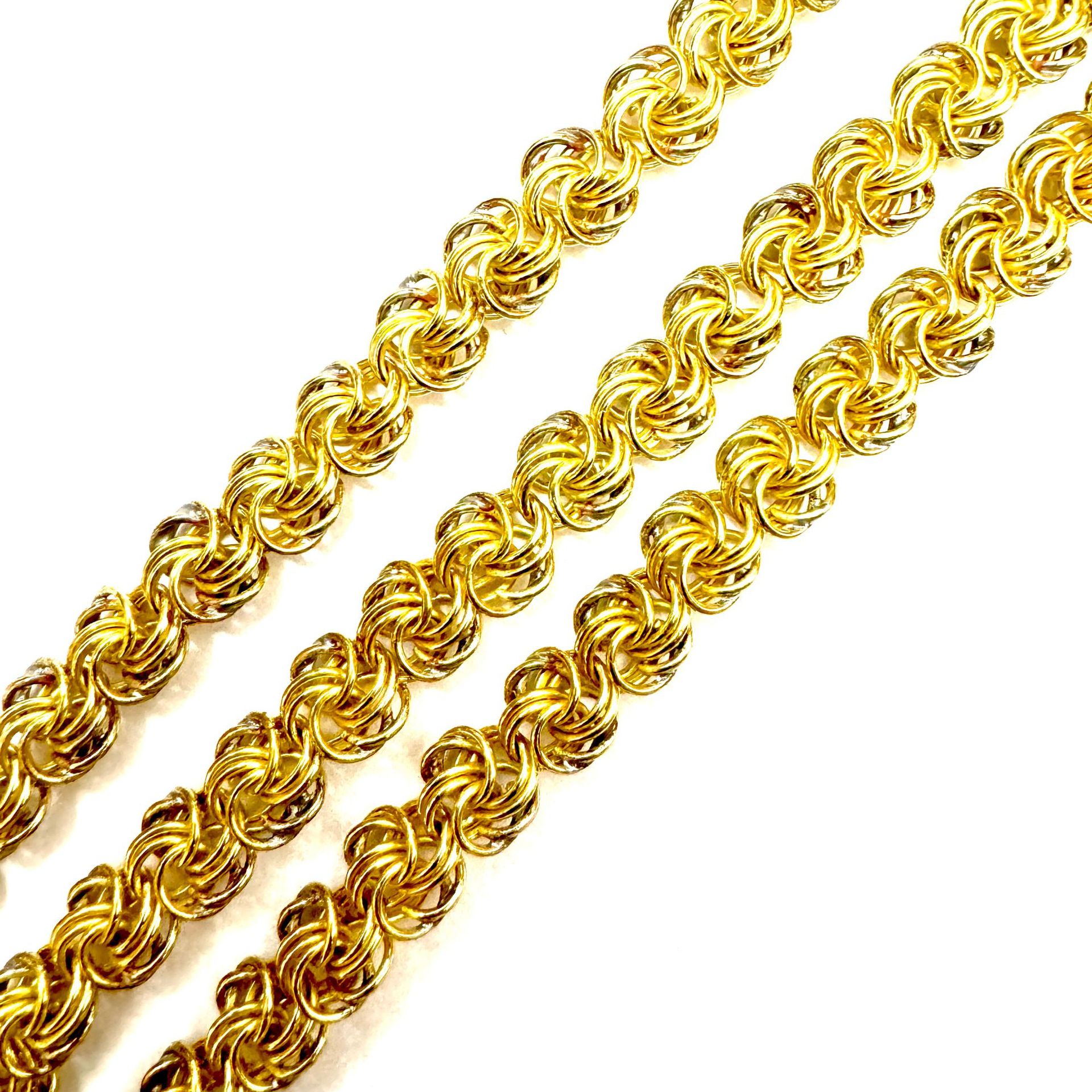 金首饰黄金色铜镀金饰品直播货源链条手链-阿里巴巴