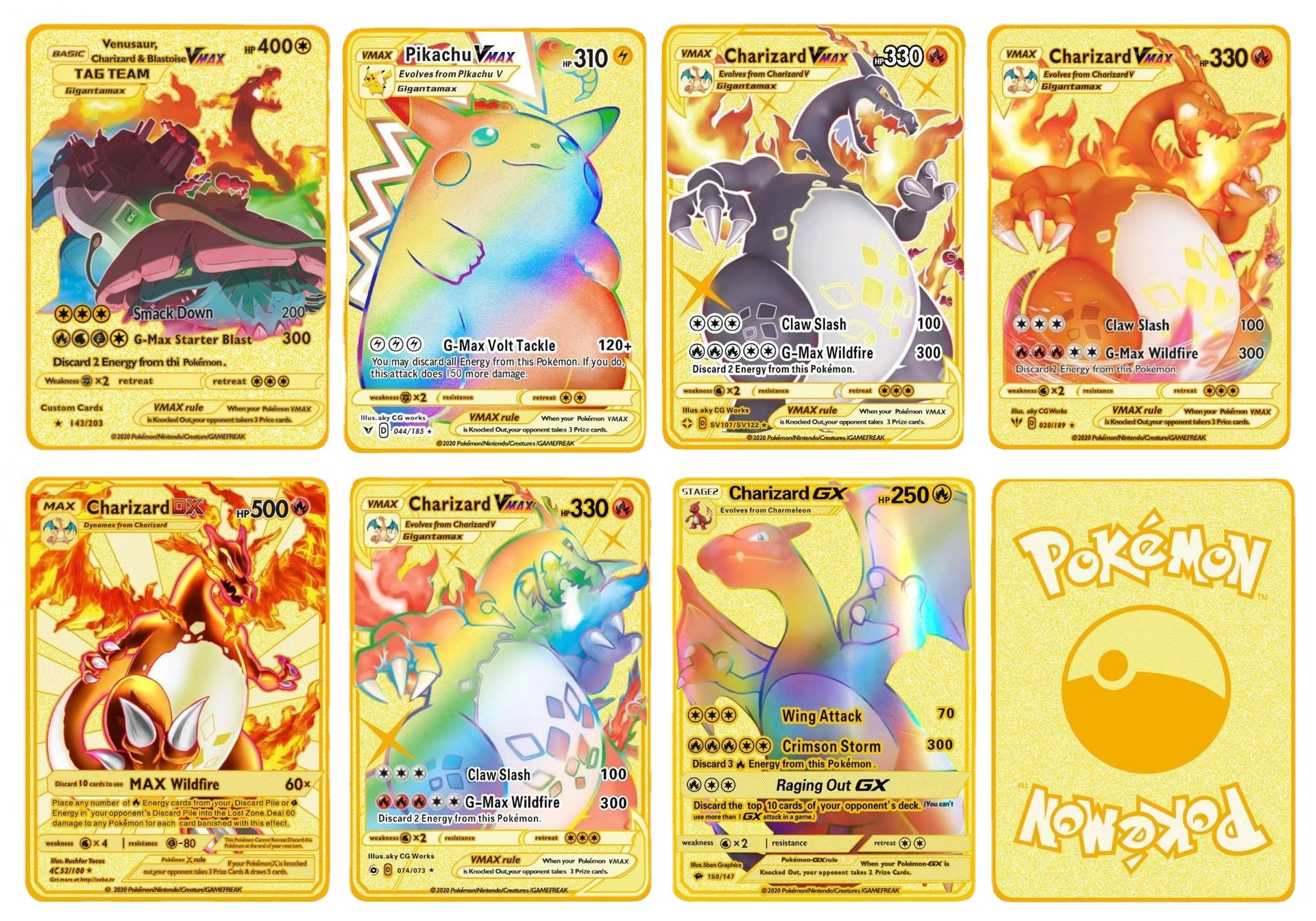 5成交3724张儿童玩具卡通皮卡丘神奇宝贝喷火龙精灵宝可梦卡牌pokemon