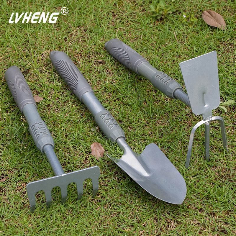 园林铲园艺铲耙锹锄不生锈阳台养花工具松土花铲儿童种植挖土铁铲