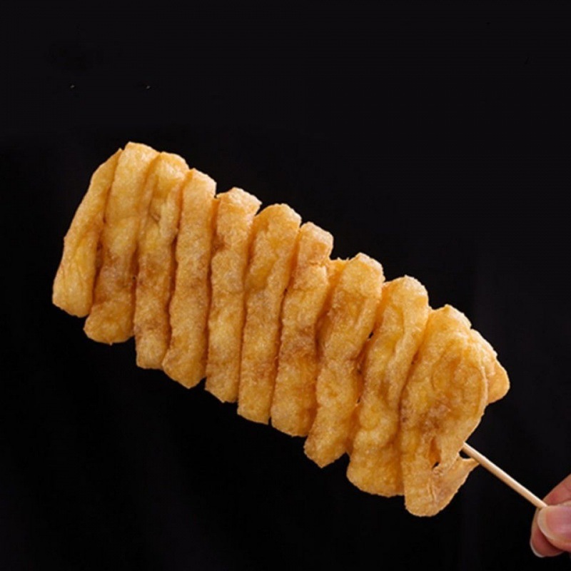 冷冻豆腐串20串/包烧烤串豆串兰花干豆腐关东煮麻辣烫商用火锅串