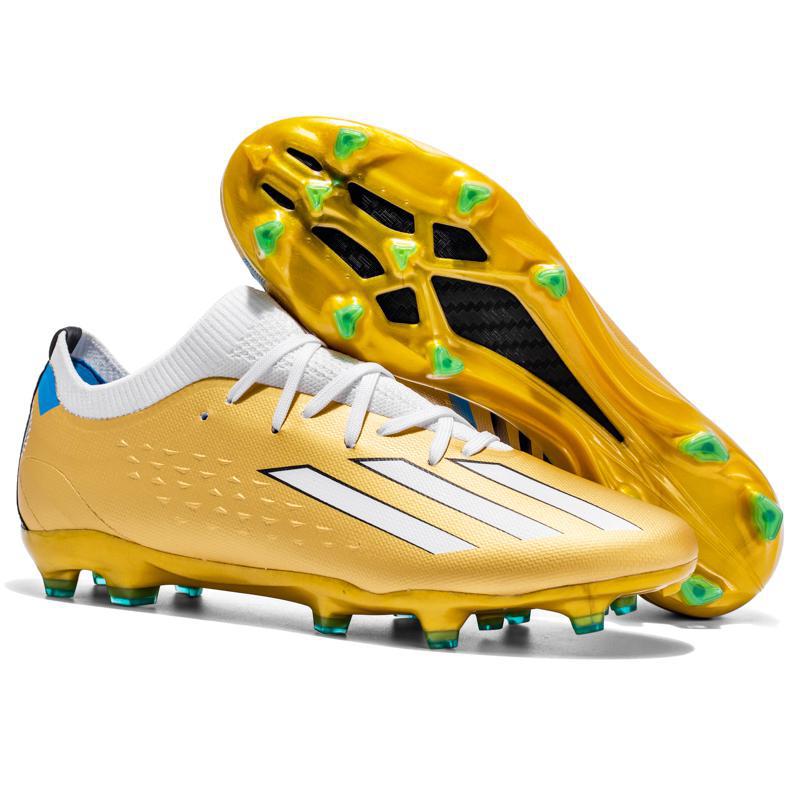 经典时尚四季精品世界杯梅西同款舒适长钉情侣款足球鞋男女运动鞋