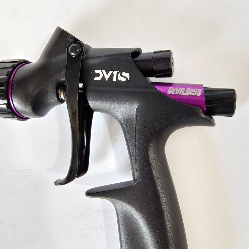 美国戴维比斯喷枪 小v王双喷嘴1.0/1.2口径 汽车油漆喷漆修补喷涂
