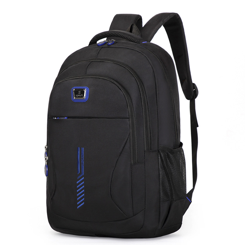 New Backpack Men's Casual Backpack Travel Backpack Business Sports Primary and Secondary School Students Travel Large-Capacity Backpack