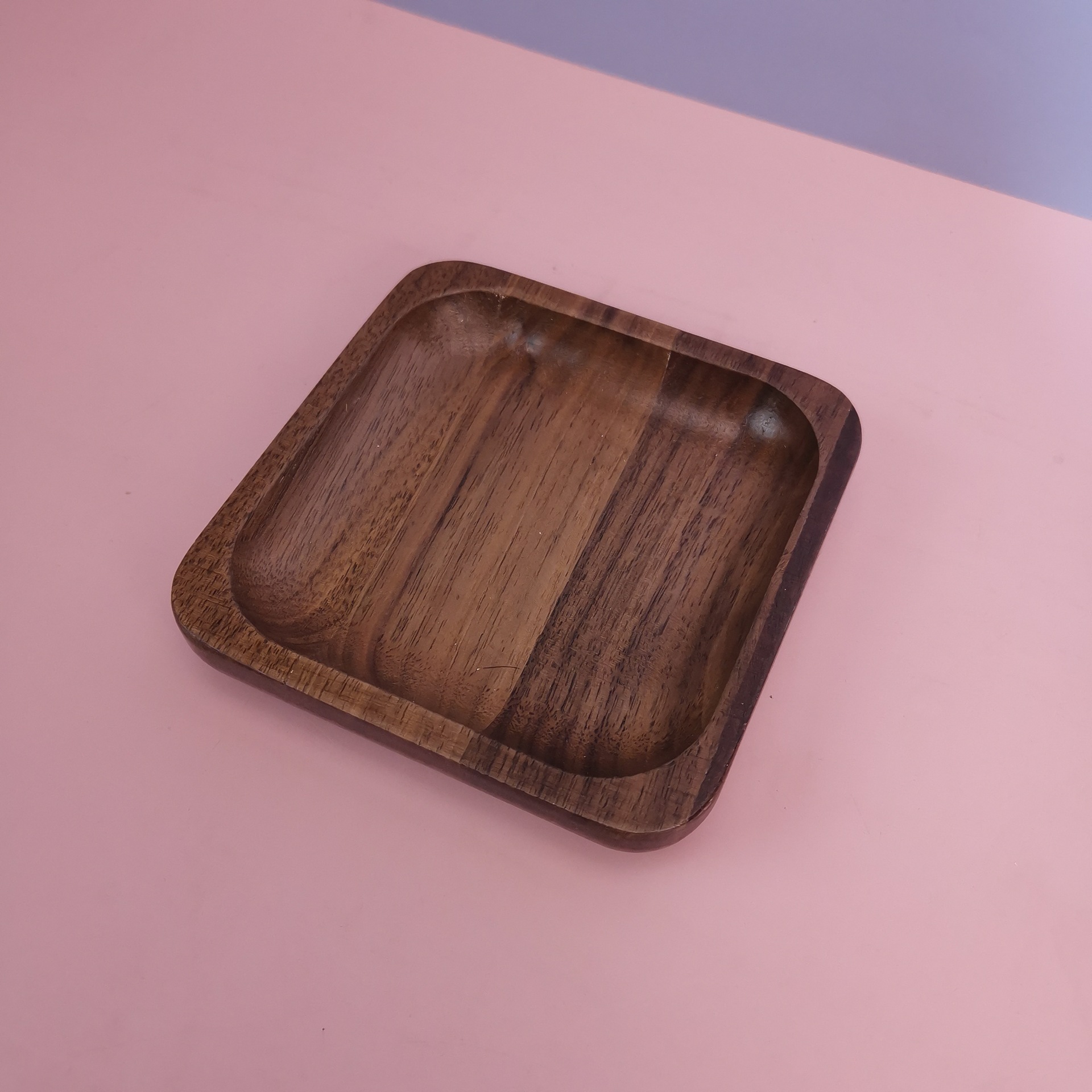 创意日式木质托盘点心盘小茶盘果盘小型迷你可制作甜点盘子