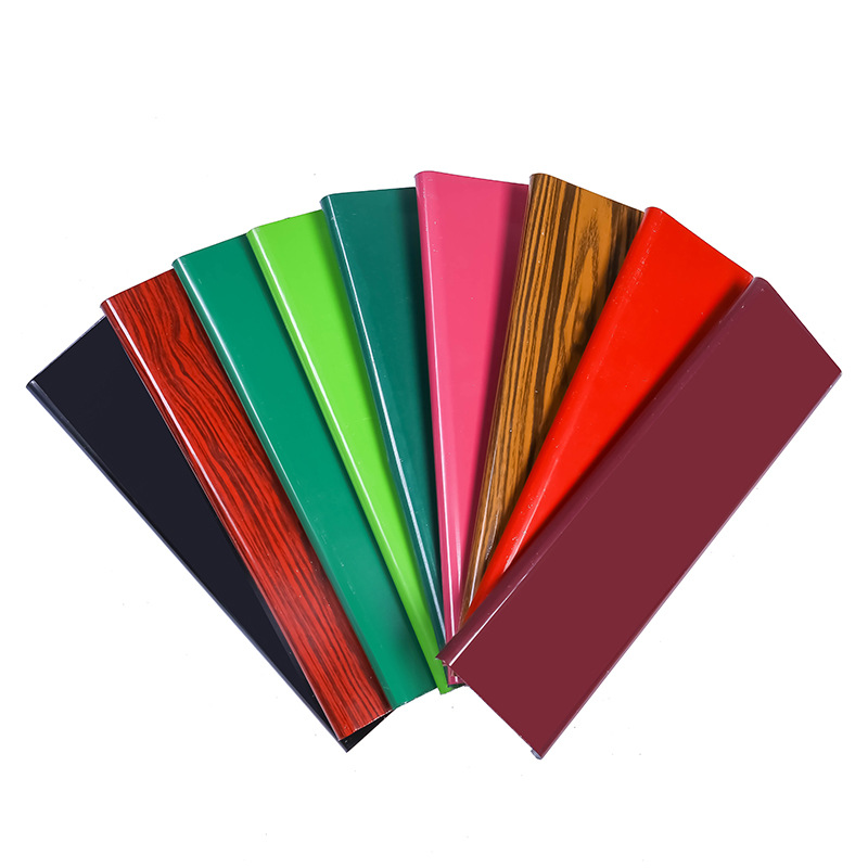 c84彩钢扣板户外底板材料长条龙骨木纹长城三维扣板门头广告招牌