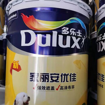 多乐士家丽安优佳乳胶漆家装美化内墙涂料内墙漆低味室内翻新漆