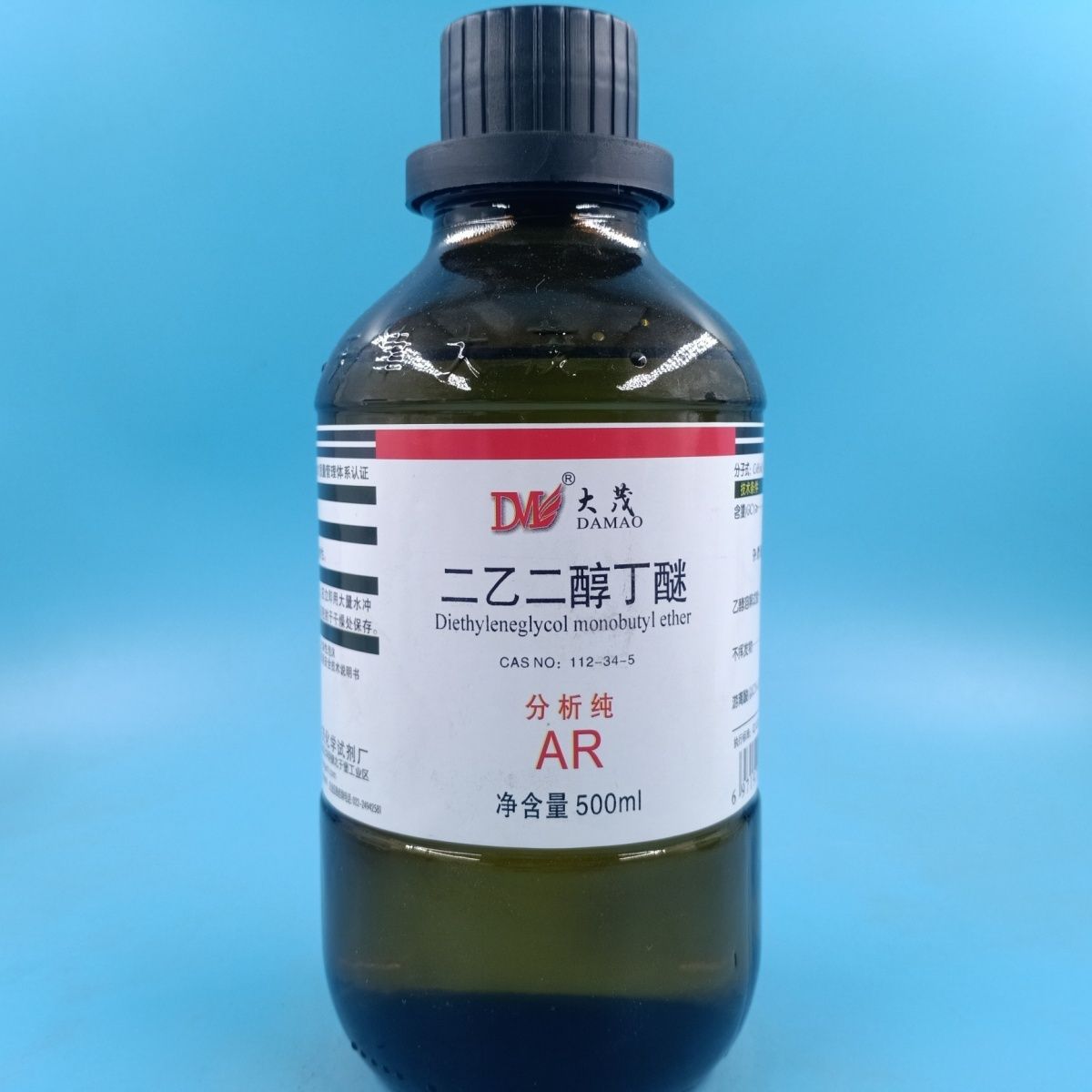 大茂 二乙二醇丁醚(二乙二醇单丁醚) ar分析纯500ml化学实验试剂