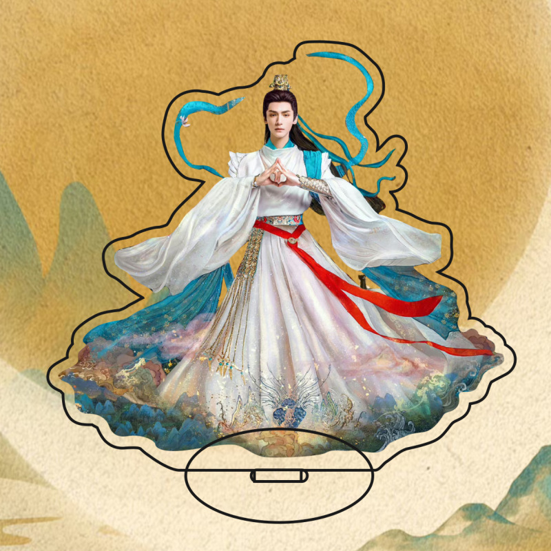 TV Series Long Moon Emming Dunhuang Novel Surrounding Luo Yunxi Acrylic Standing Sign Celebrity Related Goods Yetai Emming Night