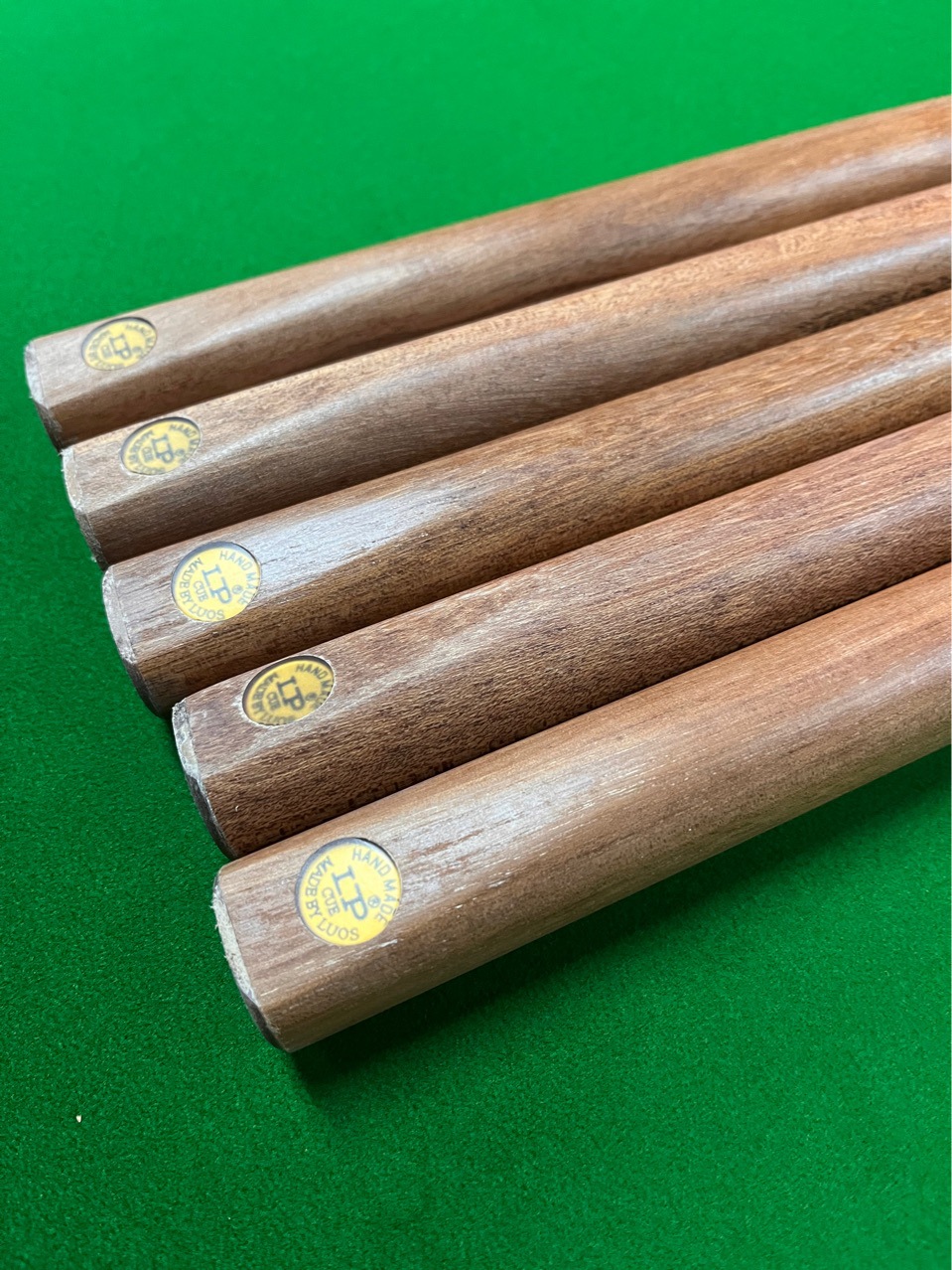 lp台球杆球厅公杆小头杆一体斯诺克球杆黑八杆桌球杆单节台球杆