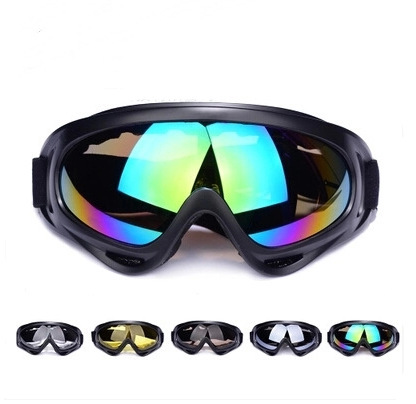 Skiing Goggles Imitation Splash Riding Outdoor Sports Eyes X400 Goggles Motorcycle against Wind and Sand Eye Protection Glasses