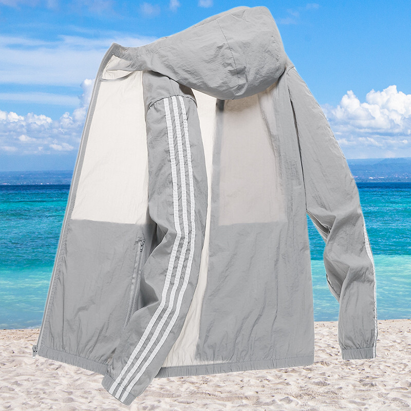 防晒衣女外套防紫外线潮牌冰丝夏季弹力速干防晒服男士薄衣服男装