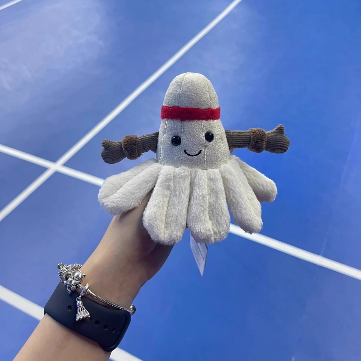 英国Jellycat2024新品趣味运动羽毛球乒乓球拍毛绒玩具送礼物公仔