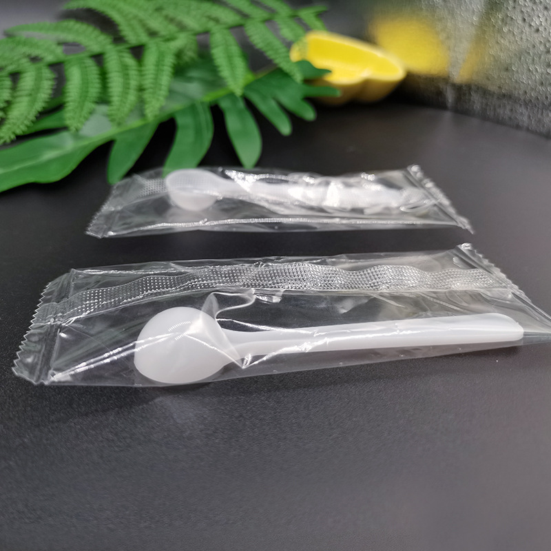 1克塑料勺子1g计量勺独立包装小勺opp机器盐勺粉剂粉末液体定量勺