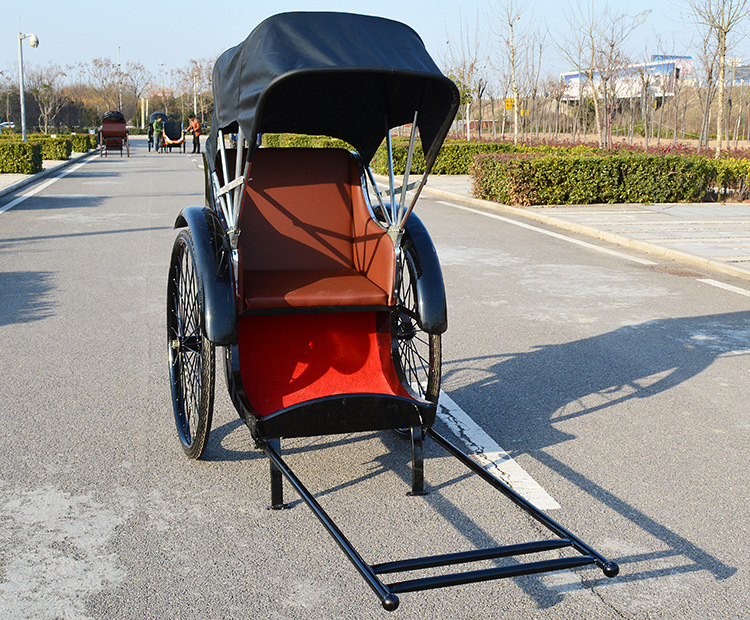 黄包车三轮滩电影人力黄包车影视道具旅游景区拉客展览款景点