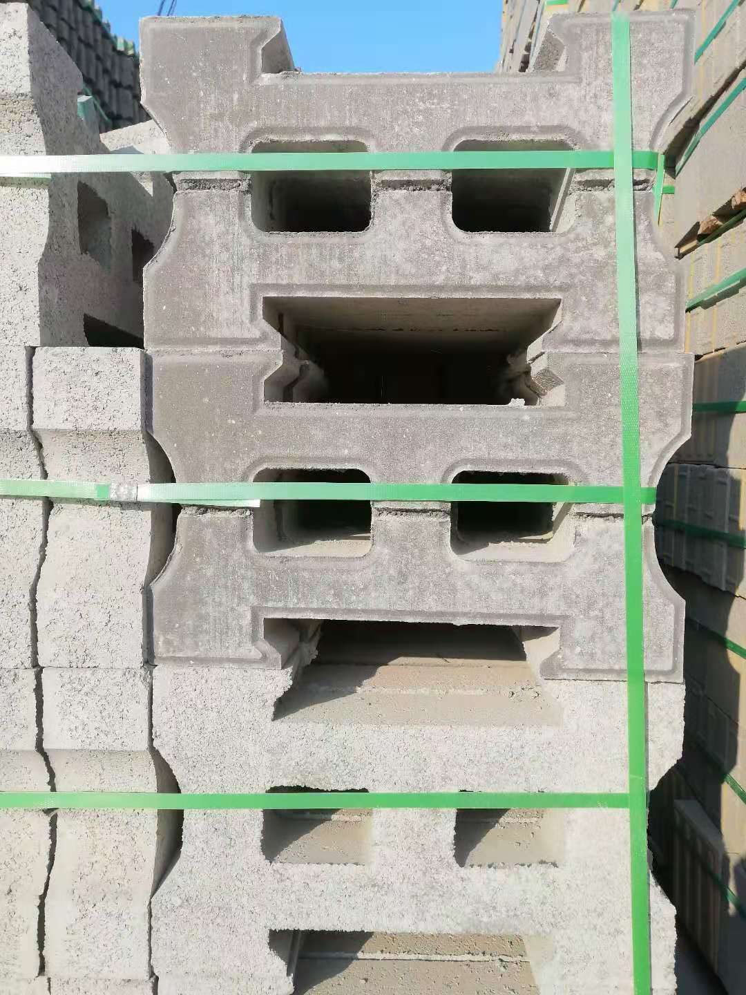 工字型护坡块500*300*100公路水利连锁砌块河道植草护坡砖