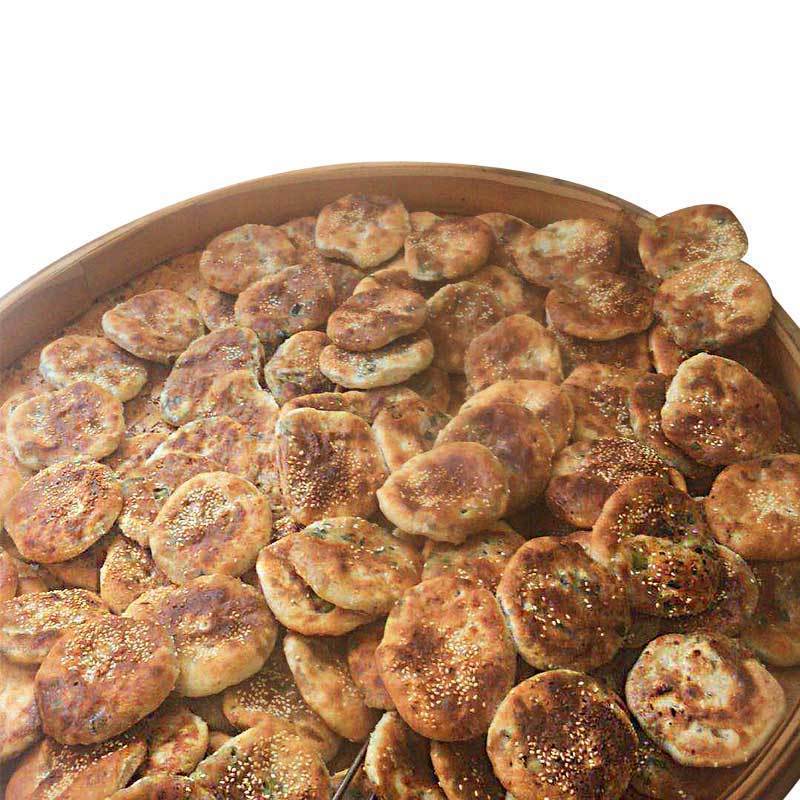 福建特产建瓯光饼建瓯房村光饼肉葱饼跨境制作葱油饼19个400g包邮