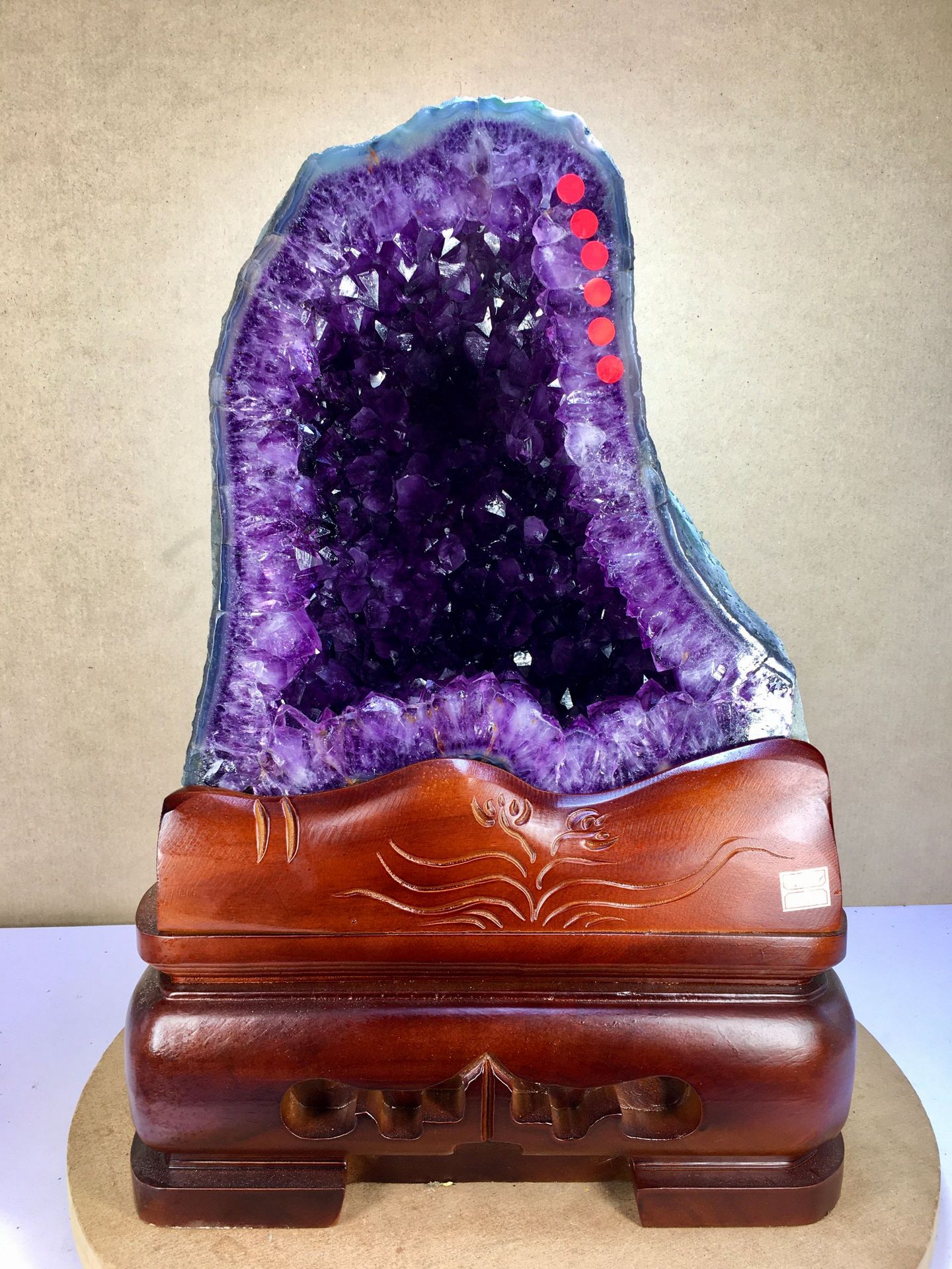 四方洞专区实体一物一图巴西乌拉圭紫晶洞摆件办公家居-阿里巴巴