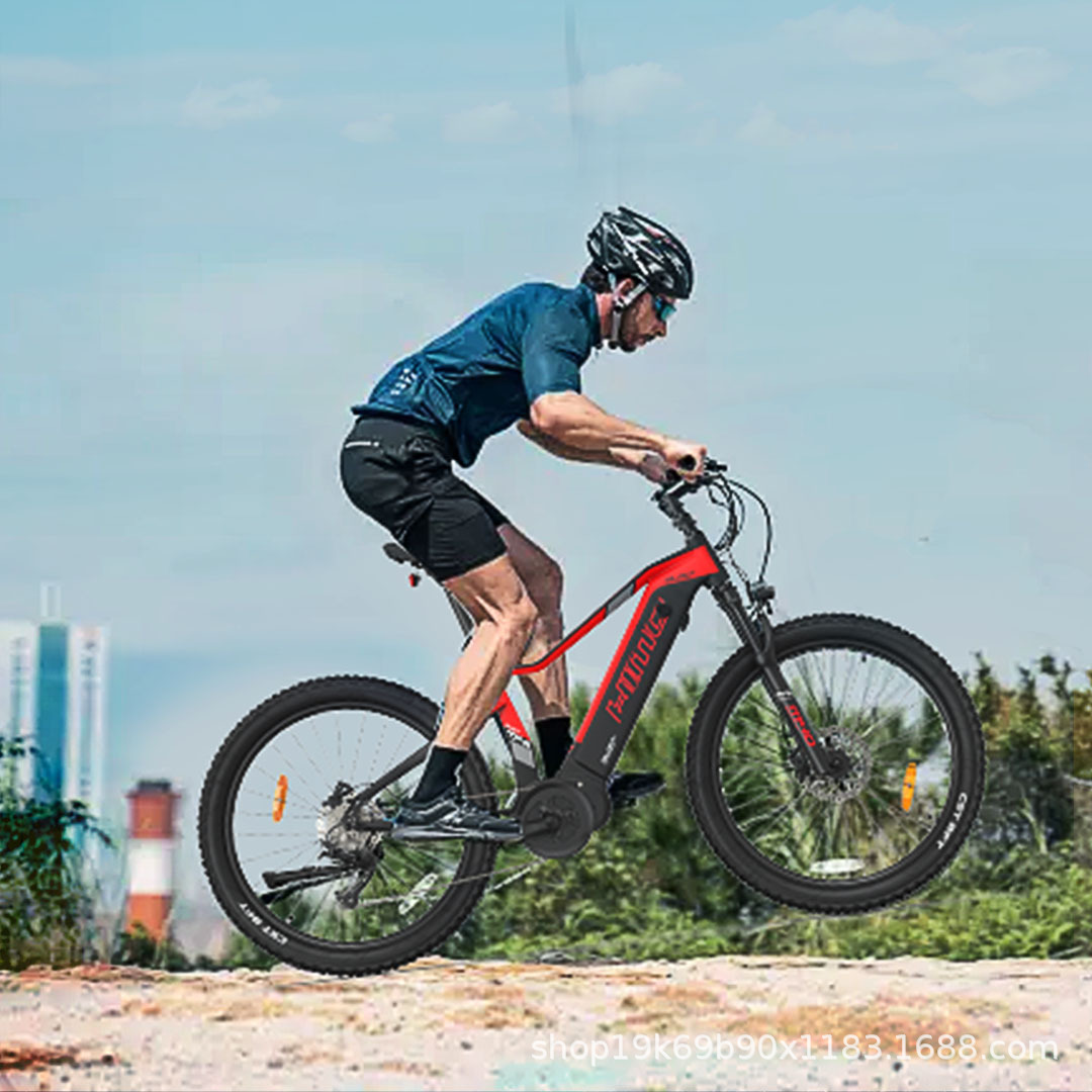 himo喜摩m40中置电机电助力山地自行车ebike锂电变速城市越野单车