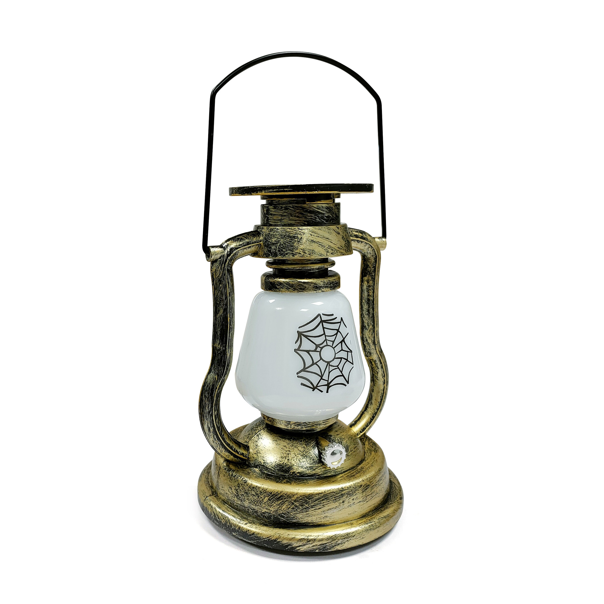 跨境复古手提煤油灯led电子蜡烛风灯 户外庭院装饰露营太阳能马灯