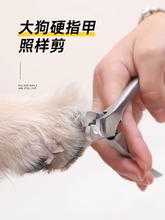 全不锈钢宠物指甲剪大型犬猫咪爪子修剪钳狗狗专用磨甲器剪刀用品