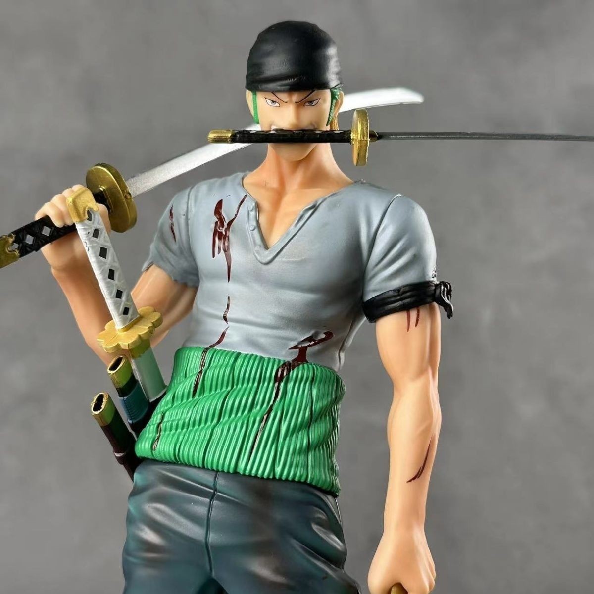 海贼王 补全计划第一弹 两年前 罗罗诺亚 血战版索隆手办摆件雕像