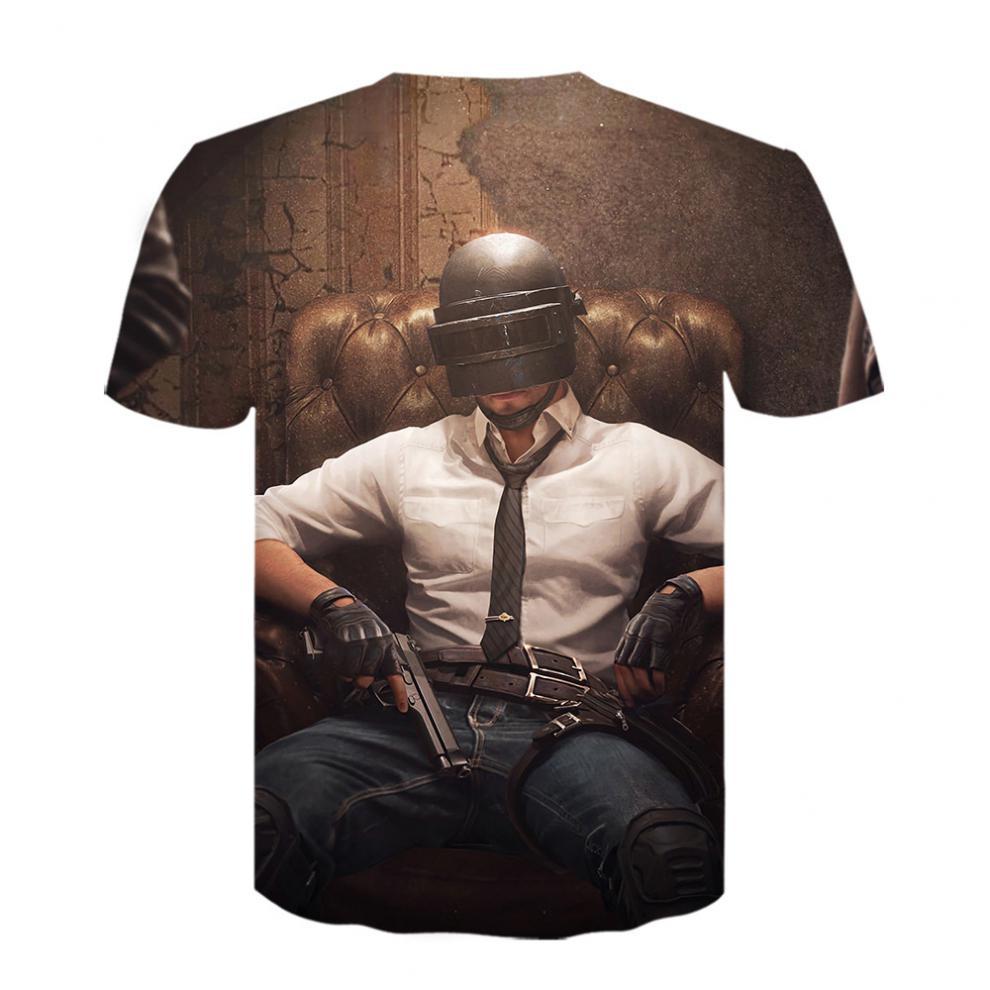 跨境代发 侠盗猎车手游戏短袖t恤衫gta周边5罪恶都市半袖衣服体恤