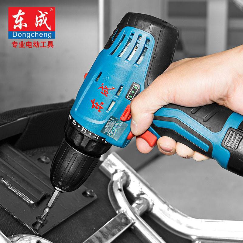 电钻螺丝刀打孔两用小钻工具手枪钻墙砖配件微小型手钻锂电池电枪