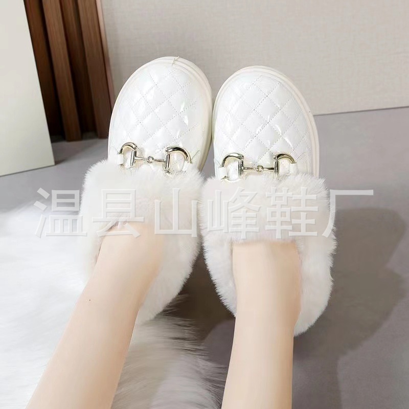 Winter New Warm Slip-on Snow Boots Winter Fashion Cold-Proof Outer Wear Women's Cotton Shoes Students' Short Women's Cotton Boots