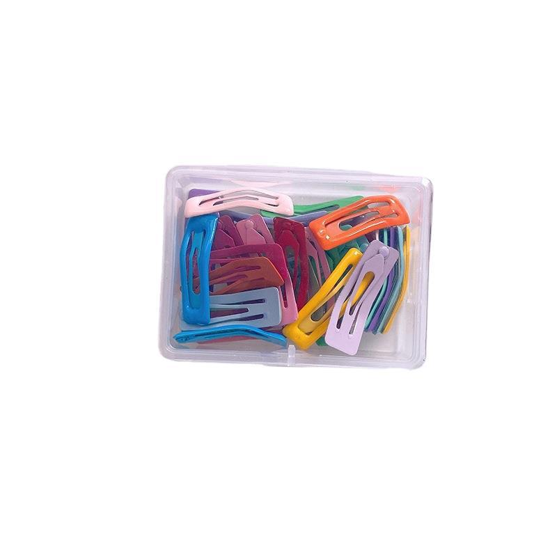 30 Small Candy-Colored Dripping Oil Children BB Clip Cute Mini All-Match Fringe Hairpin Hairpin Girls Hair Accessories