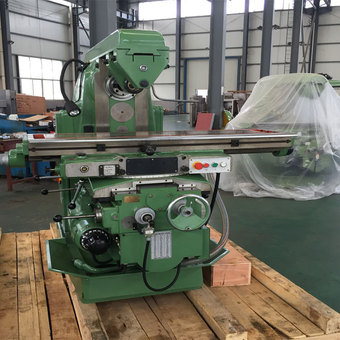 卧式铣床x6132升降台铣床现货速发 卧铣立铣头